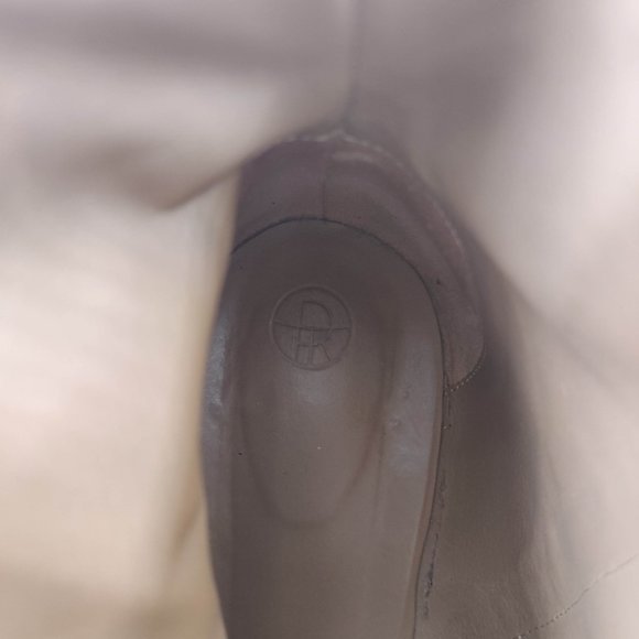 The Row Python Embossed Snakeskin Ankle Booties in Black 36 6 - Picture 10 of 13